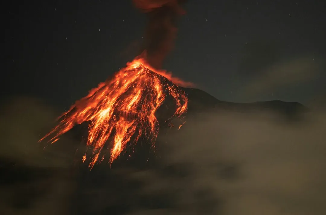 2. A Supervolcanic Eruption Triggered by Tidal or Orbital Shifts (Image Credits: Unsplash)