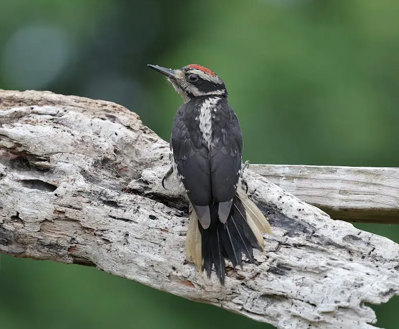 8. Specialized Feet and Tail Feathers Turn the Whole Bird into a Drilling Rig (Image Credits: Pexels)