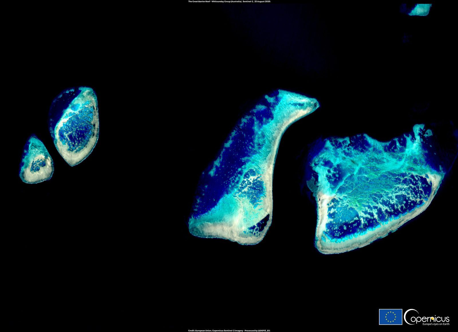 It's the Only Living Structure Visible from Space (Image Credits: Wikimedia)