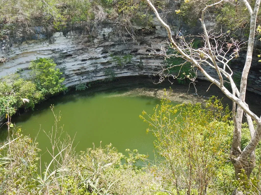 The Subterranean River Under Chichén Itzá’s Pyramid (Michael C. Rael, Flickr, CC BY 2.0)
