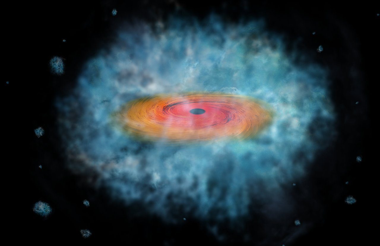 The Direct Collapse Black Hole Formation (Image Credits: Wikimedia)