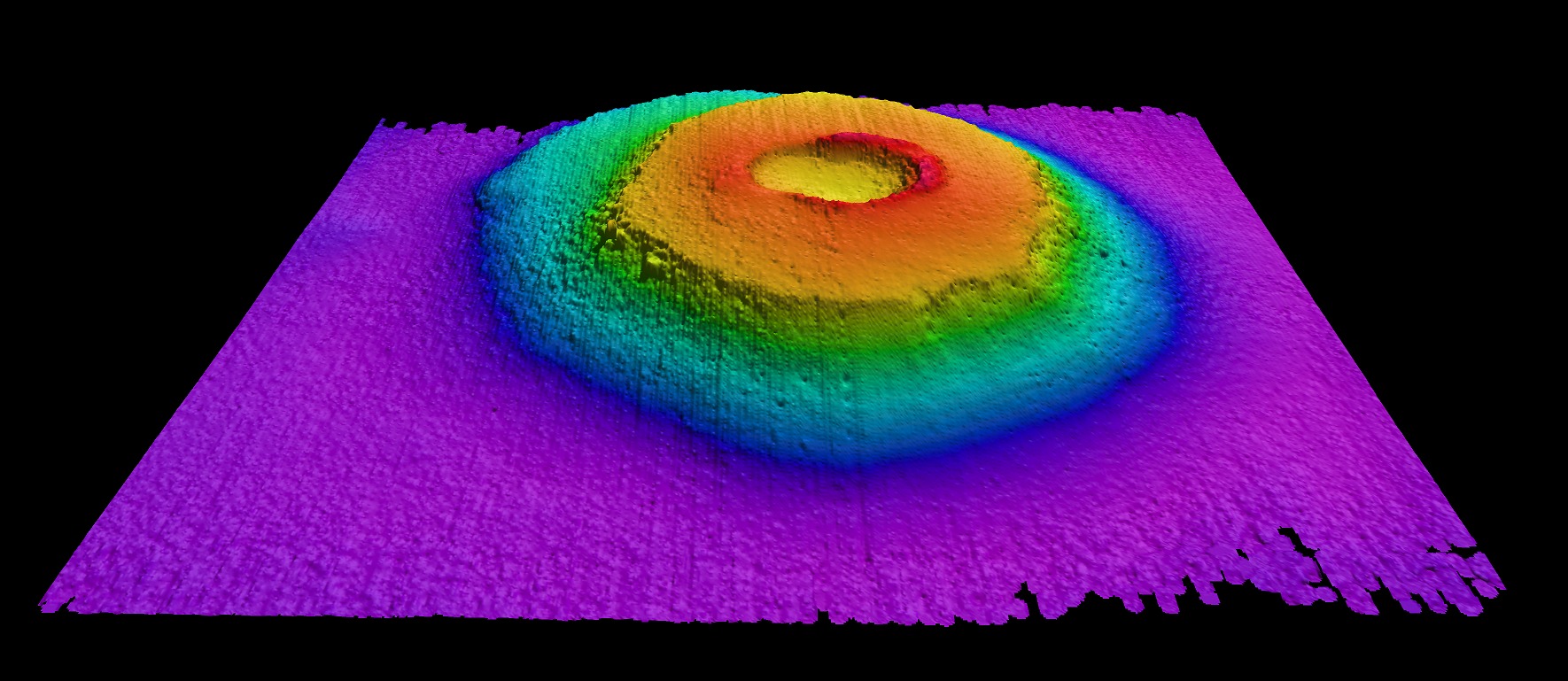 Advanced Seafloor Mapping Reveals Hidden Volcanoes (Image Credits: Wikimedia)