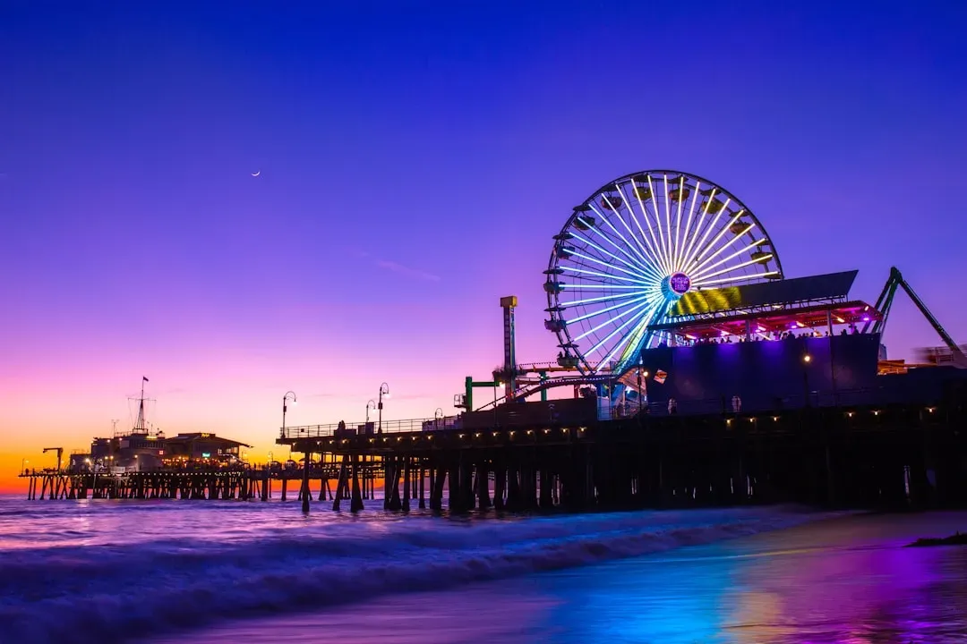 Santa Monica Pier: Where Ocean Physics Paint the Horizon (Image Credits: Unsplash)