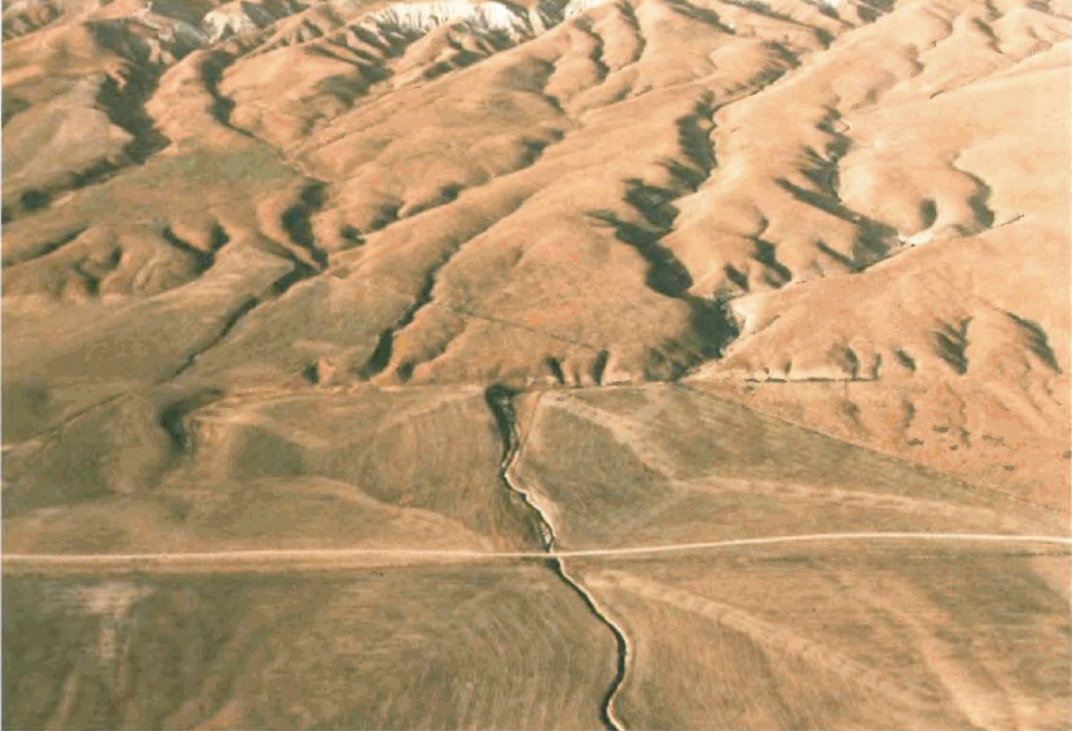 Desert Hot Springs, California - San Andreas Fault System (Image Credits: Wikimedia)
