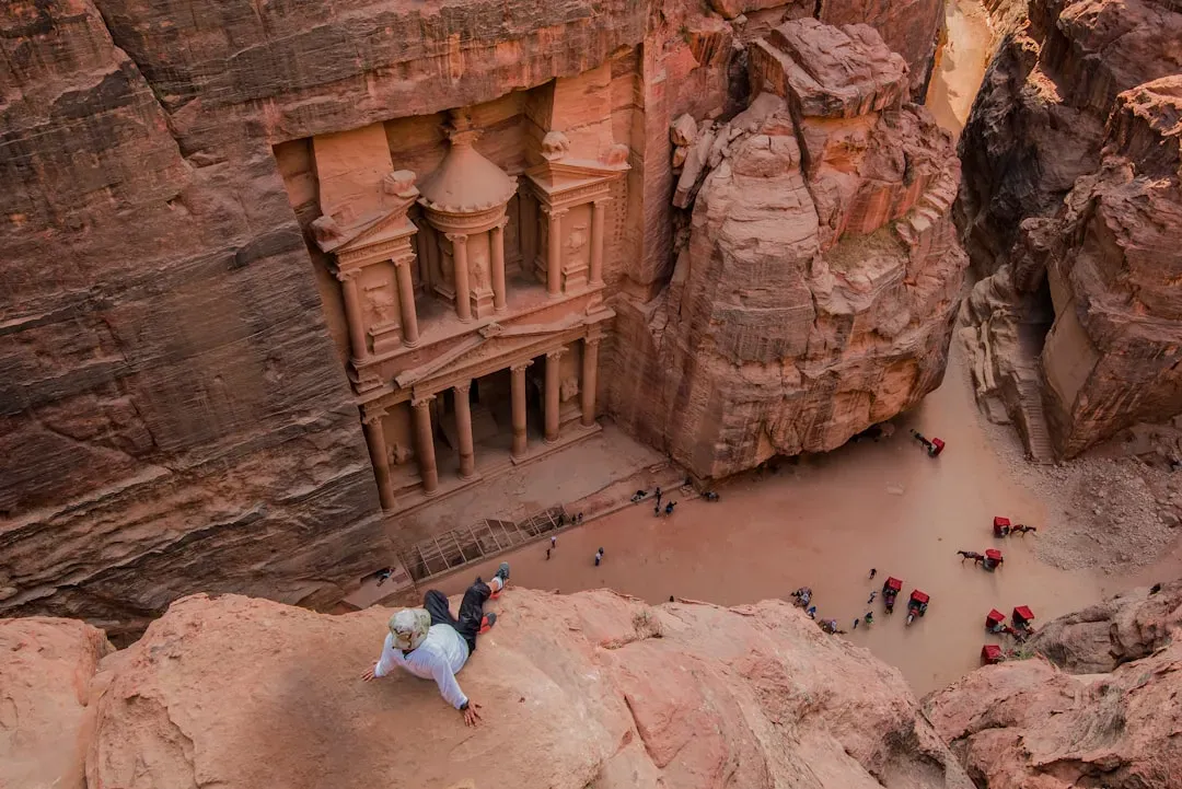 3. Petra, Jordan: The Rose-Red City Carved in Stone (Image Credits: Unsplash)