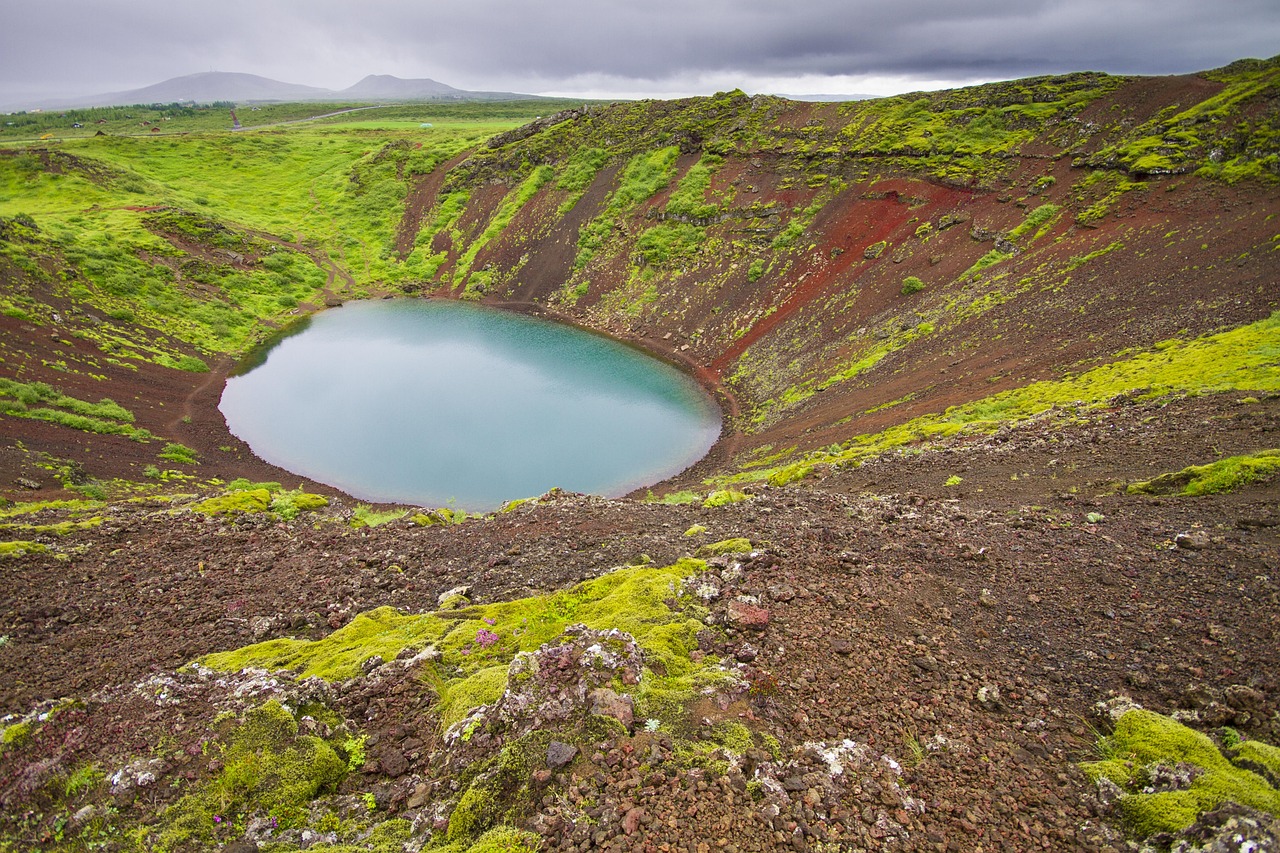 When Volcanoes Play Hide and Seek (Image Credits: Pixabay)
