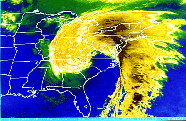 The Storm of the Century: 1993's Superstorm (Image Credits: Wikimedia)