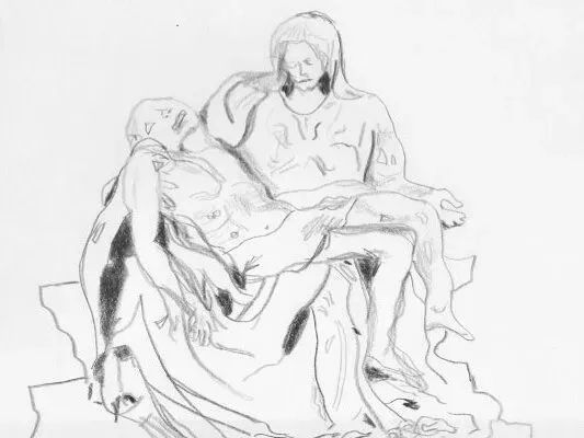#10 - Michelangelo's Practice Sketches, Buried in His Own Family's Archive (minciusodas, Flickr, CC BY 2.0)