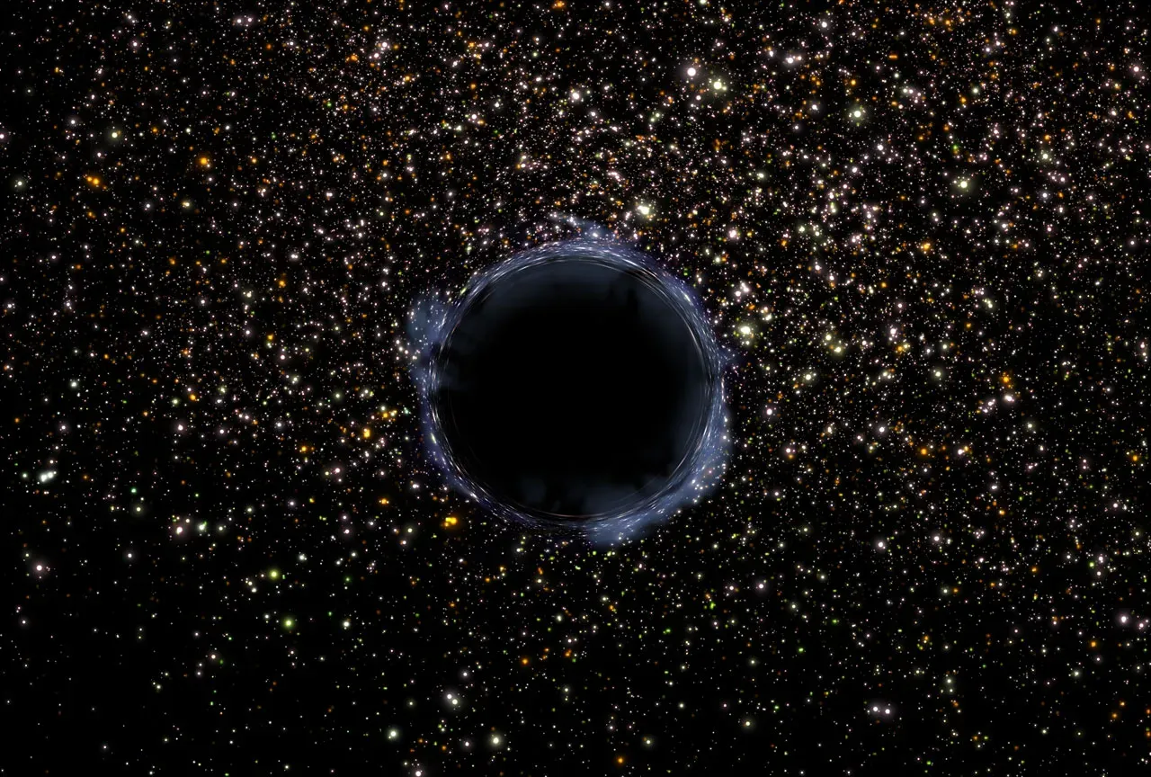 The Black Hole Universe Model and Cosmic Mysteries (Image Credits: Wikimedia)