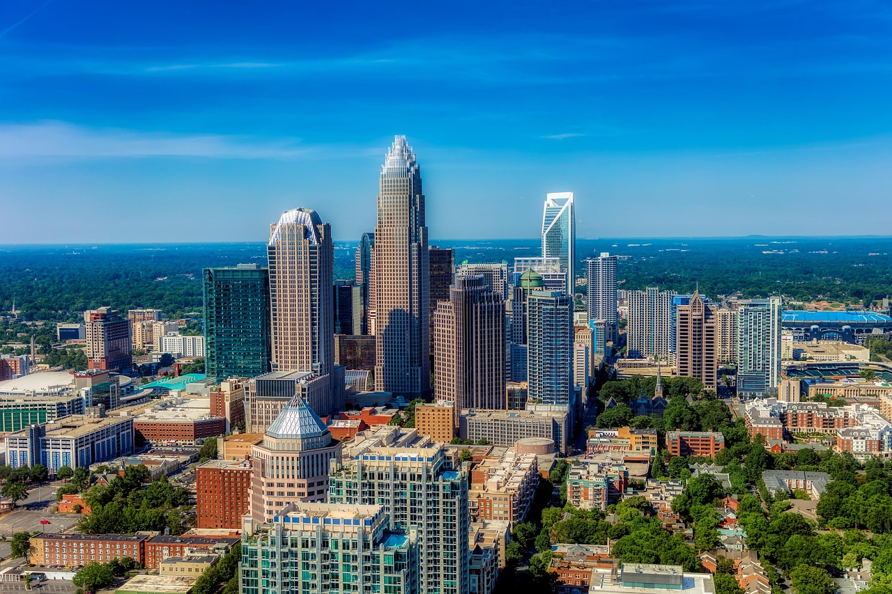 Charlotte, North Carolina: Federal Partnership for Heat Mapping (Image Credits: Pixabay)