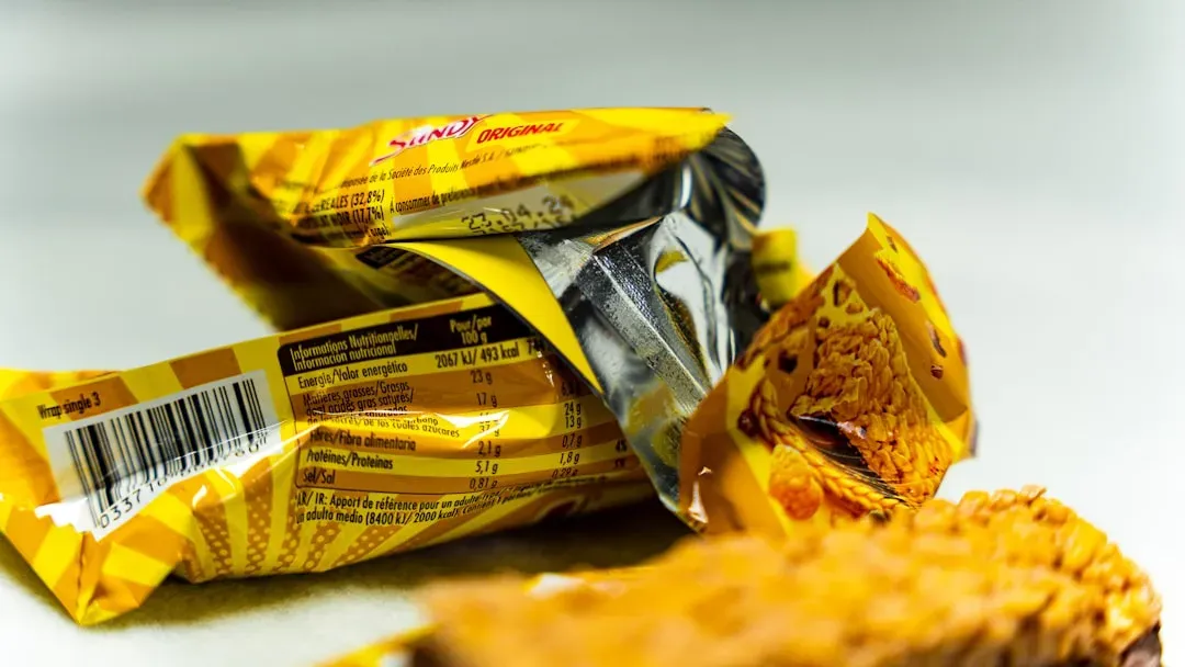 11. Food Wrappers and Snack Packaging (Image Credits: Unsplash)