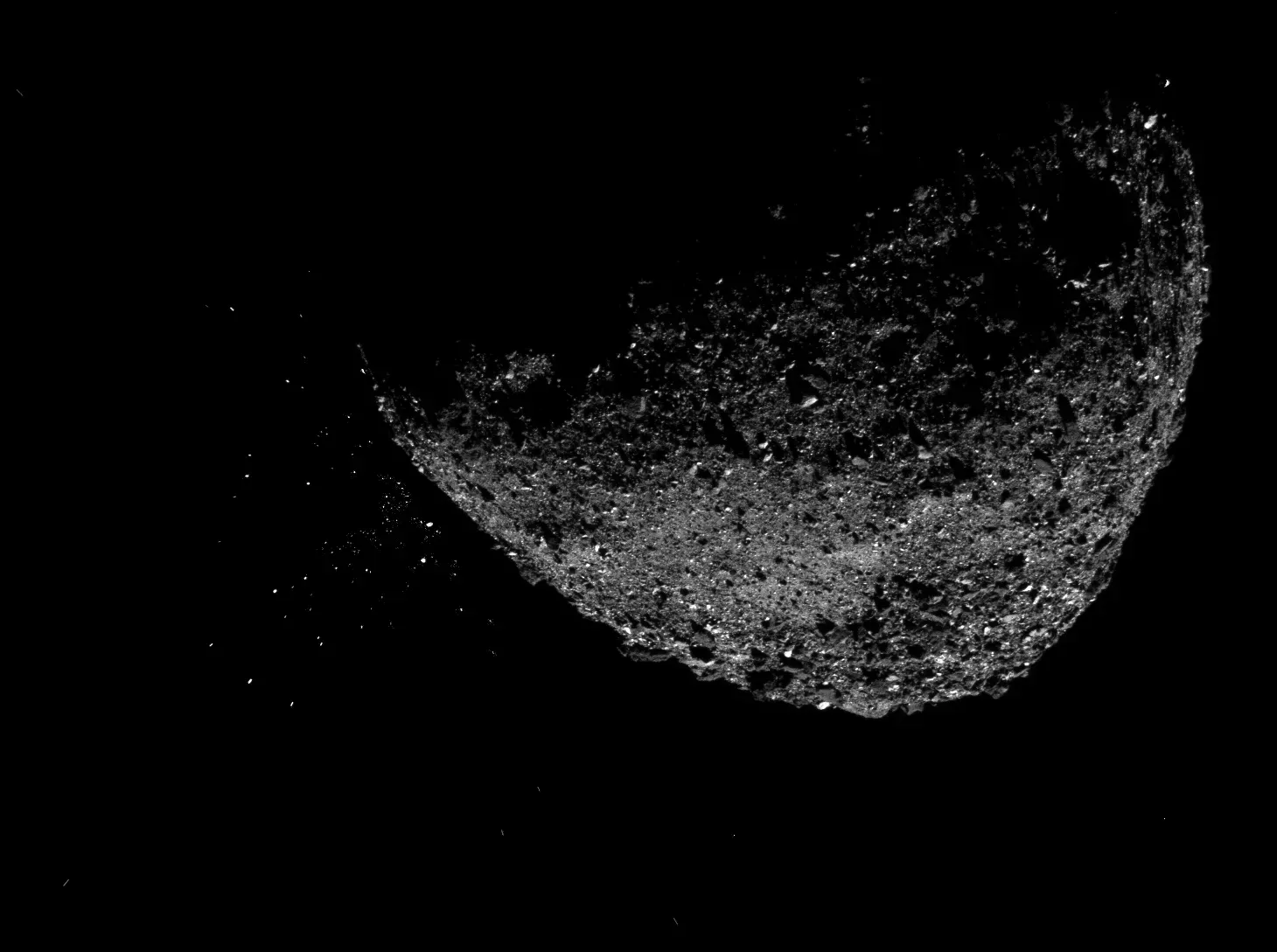 Bennu Threat: 2182 Uncertainty (By NASA/Goddard/University of Arizona/Lockheed Martin, Public domain)