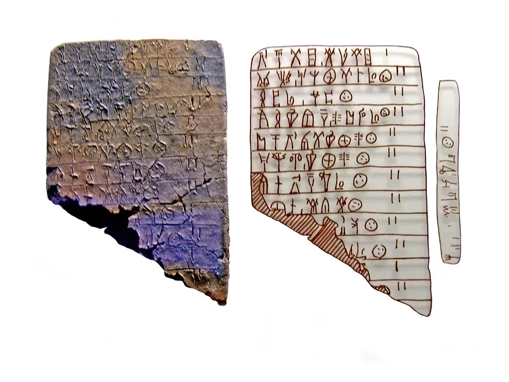 The Minoan Linear A Script: A Language Frozen in Time (Image Credits: Flickr)