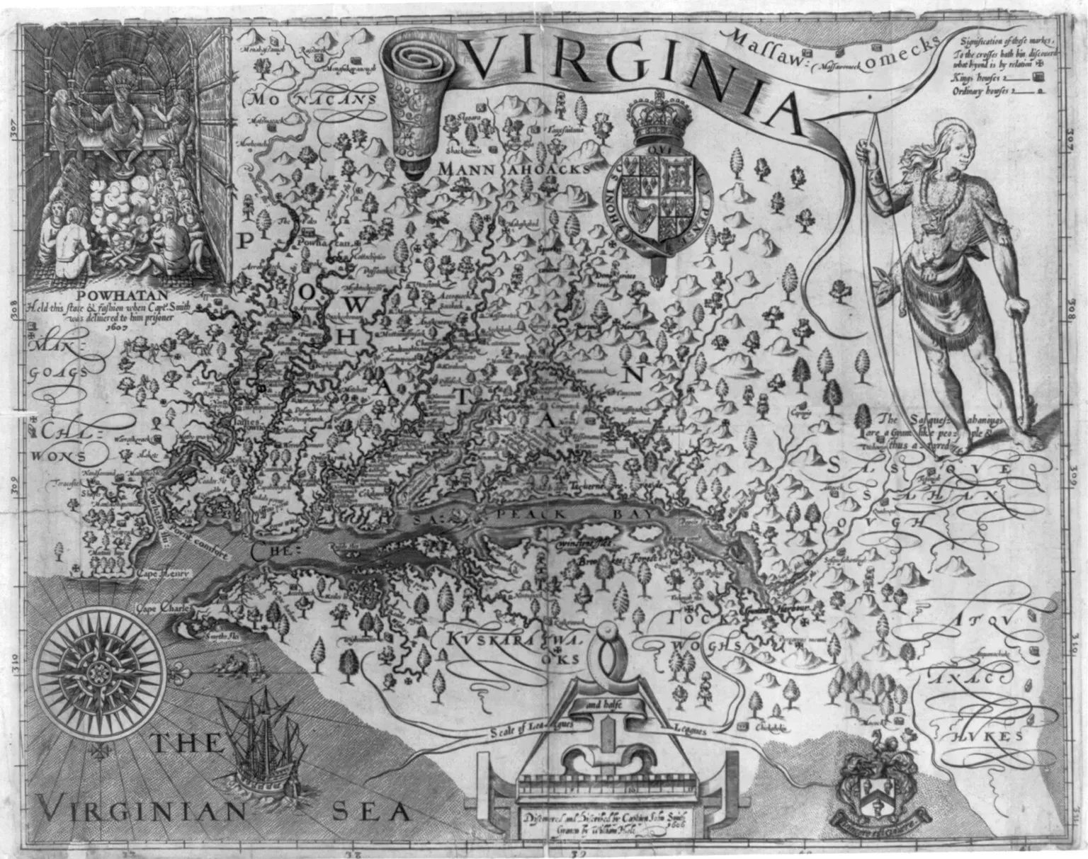 John Smith’s Chesapeake Manuscripts and the Towns That Vanished into Fields (Library of CongressCatalog: https://lccn.loc.gov/2003670836
Image download: https://cdn.loc.gov/service/pnp/cph/3b20000/3b20000/3b20800/3b20836r.jpg
Original url: https://www.loc.gov/pictures/item/2003670836/, Public domain)