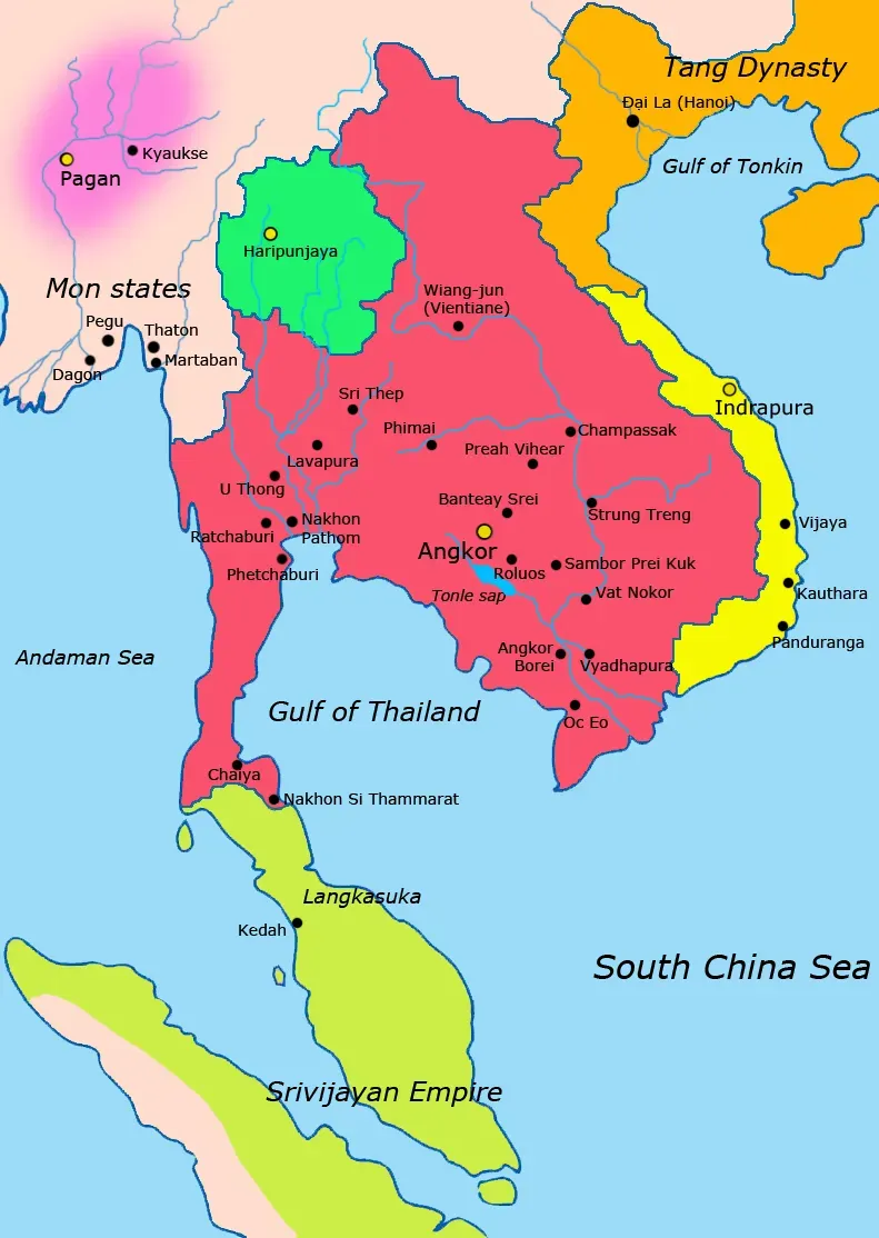 #7 - The Srivijaya Empire: The Sea Kingdom That Taxed the World (By Javierfv1212, CC0)