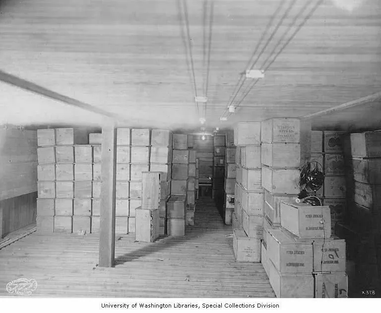 #10 - The Room Full of Unlabeled Crates No One Dares Open (Alaska-Yukon-Pacific Exposition Collection, Public domain)