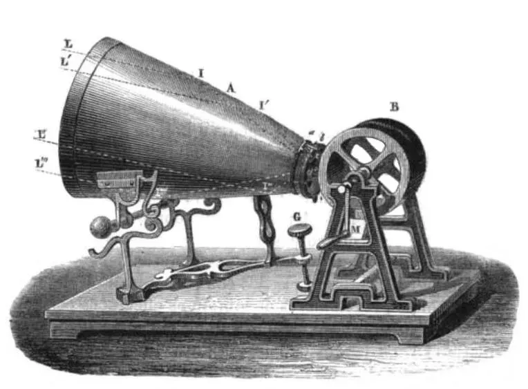 4. The Phonautograph: Sound Recorded Before Anyone Could Play It Back (Image Credits: Wikimedia)