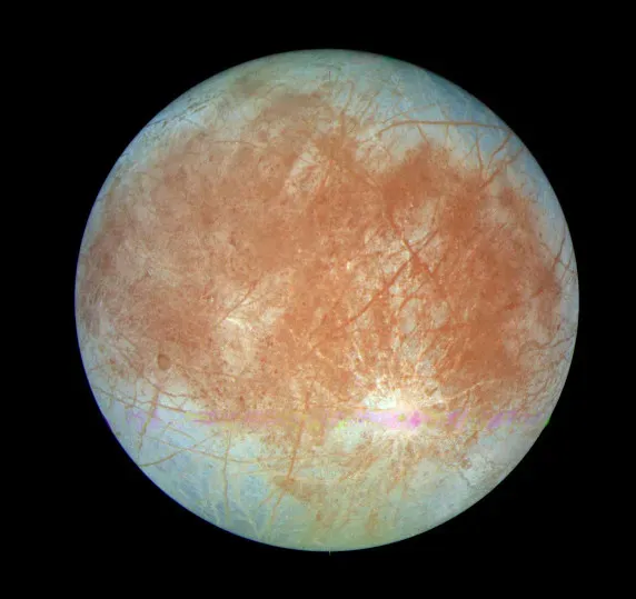 Europa: The Hidden Ocean Under Jupiter’s Ice (Kevin M. Gill, Flickr, CC BY 2.0)