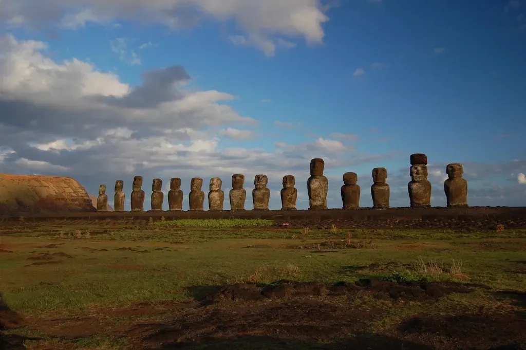 #8 – The Moai and Ahu Platforms of Easter Island (Rapa Nui) (Image Credits: Rawpixel)
