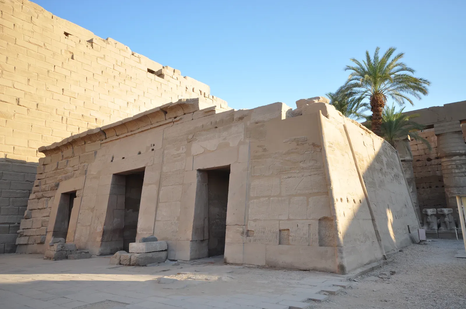 Opinionated Conclusion: Shared Ideas Without Shared Streets (Bark shrines of Seti II at the left of the entrance of the first pylon - Karnak Complex, CC BY 2.0)