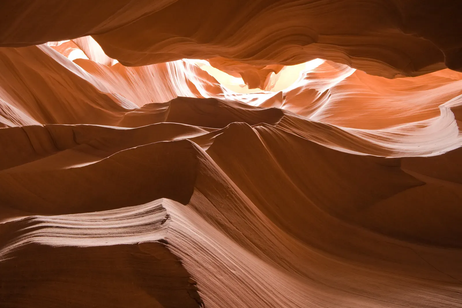 Antelope Canyon: Sculpted by Flash Floods in Desert Silence (Image Credits: Wikimedia)
