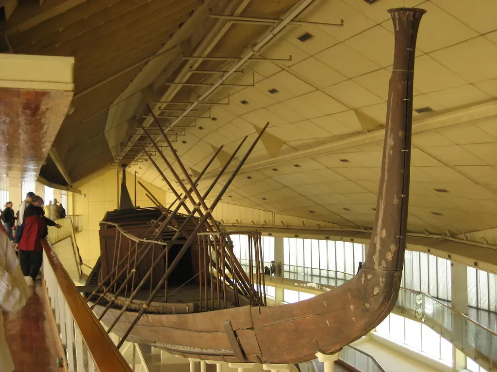 #5 - The Egyptian Solar Boats That Should Have Turned To Dust (a rancid amoeba, Flickr, CC BY-SA 2.0)