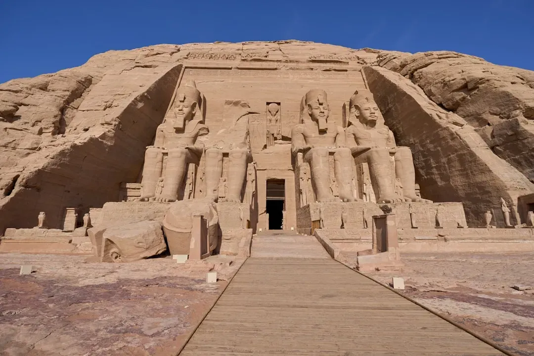 #4 - The Cliff-Carved Roofs That Never Should Have Cracked at Abu Simbel (Egypt) (Image Credits: Unsplash)