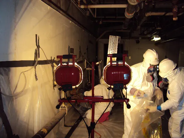 #7 - The Toxic Specimen Room Treated Like a Hazmat Site (Argonne Forges Ahead in Waste Removal, Facility Demolitions with Recovery Act Help, Public domain)