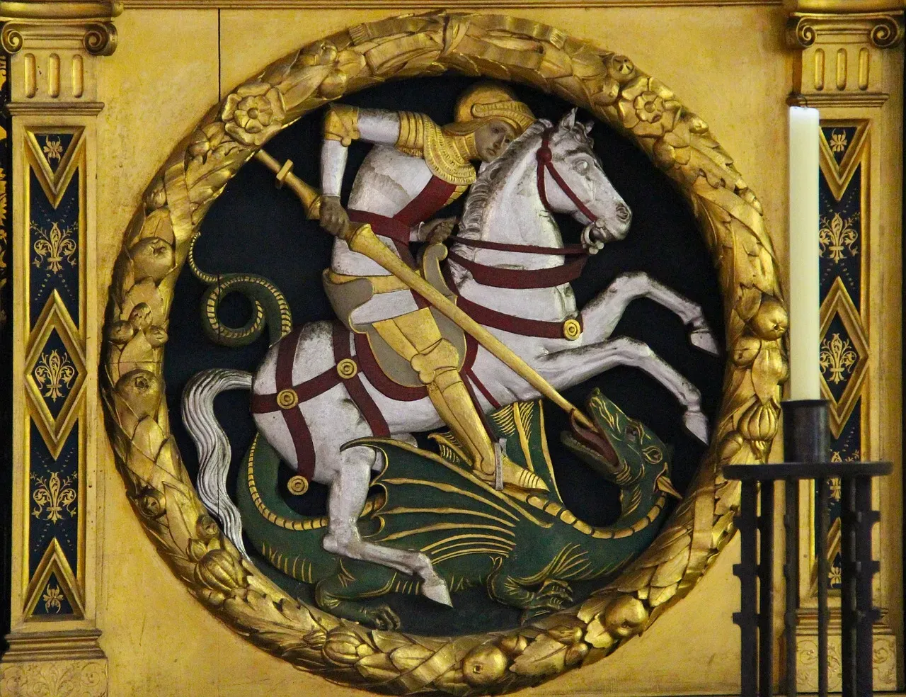 3. Saint George’s Dragon as a Historical Event (Image Credits: Pixabay)