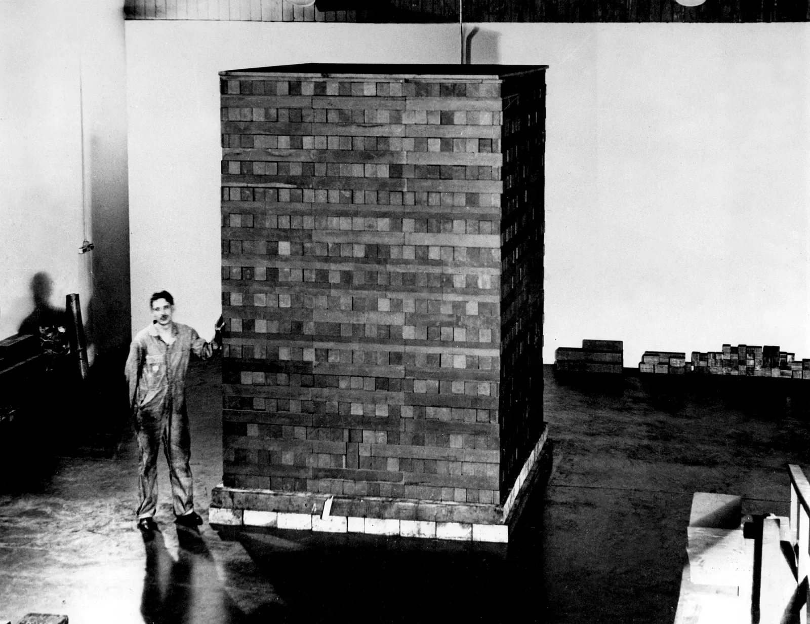 Fermi's Chicago Pile: Unleashing the Atomic Age (Image Credits: Wikimedia)