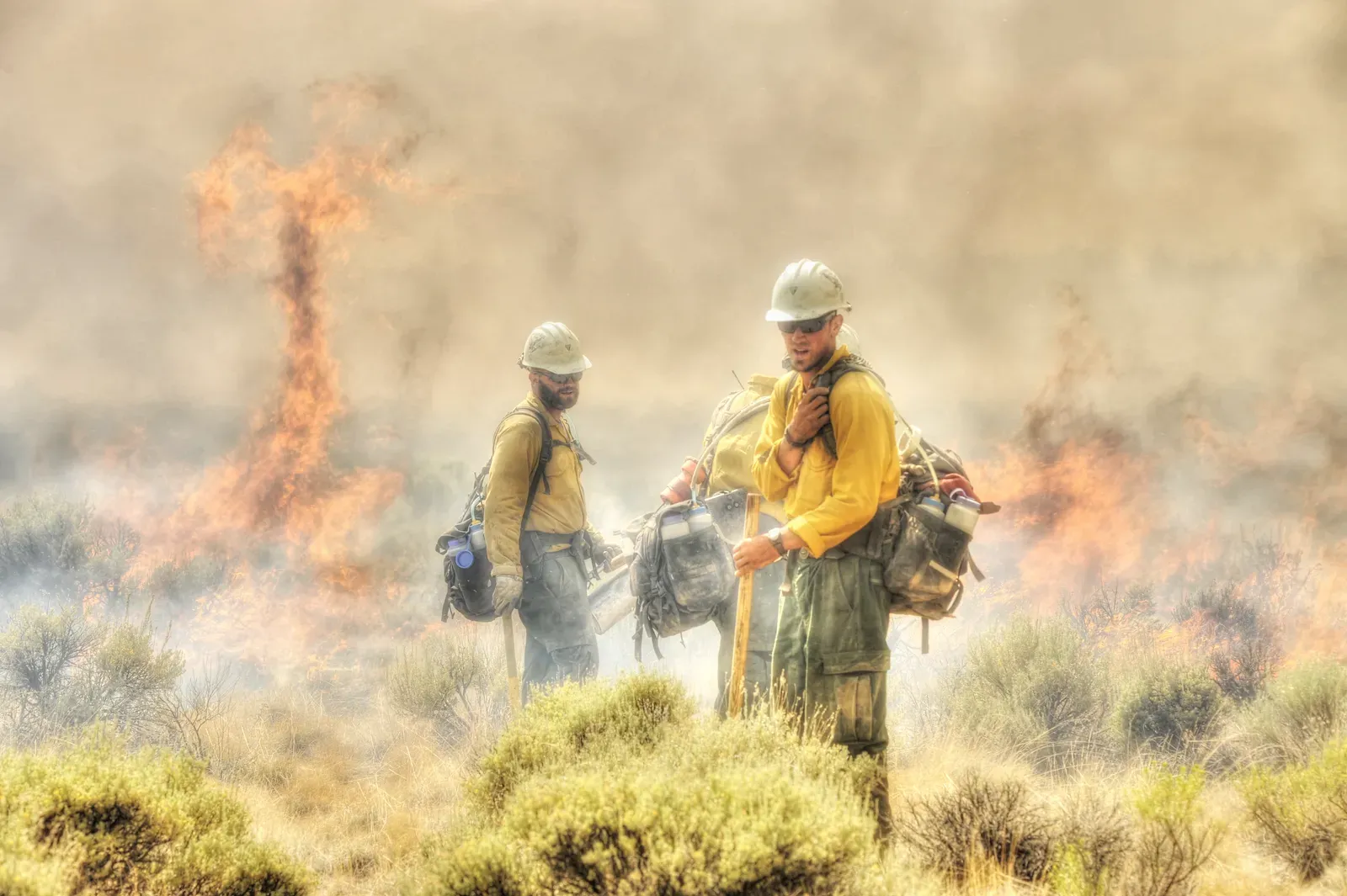 How Fire Tornadoes Change Firefighting and Risk (20120727-LavaFire-005, Public domain)