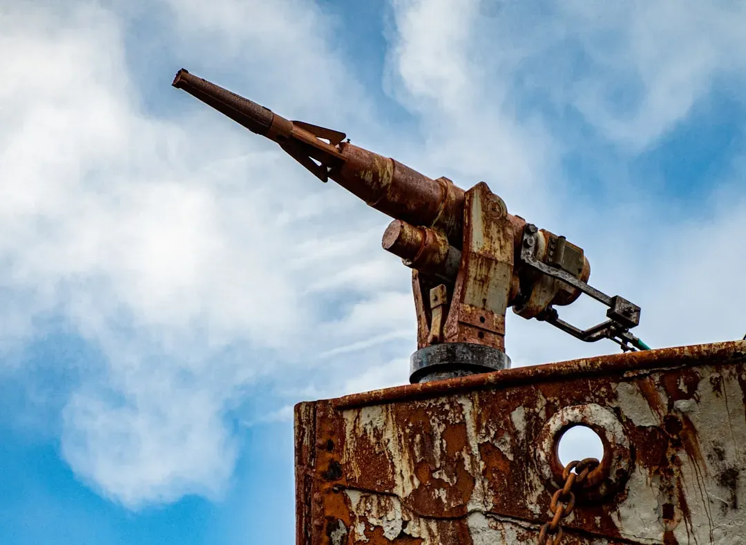 3. Weapons Caches Corroded by Freshwater (Image Credits: Unsplash)