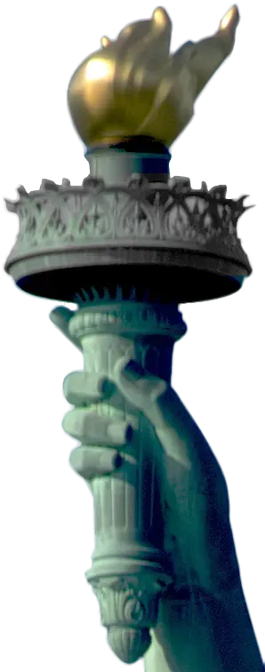 Structural Damage in the Torch and Arm: The Hidden Vulnerabilities (By RaphaelQS, CC BY-SA 4.0)