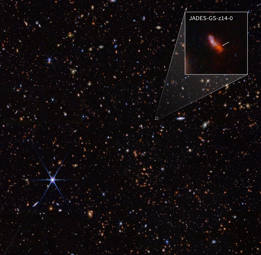 The Discovery of JADES-GS-z14-0: Breaking All Distance Records (Image Credits: Flickr)