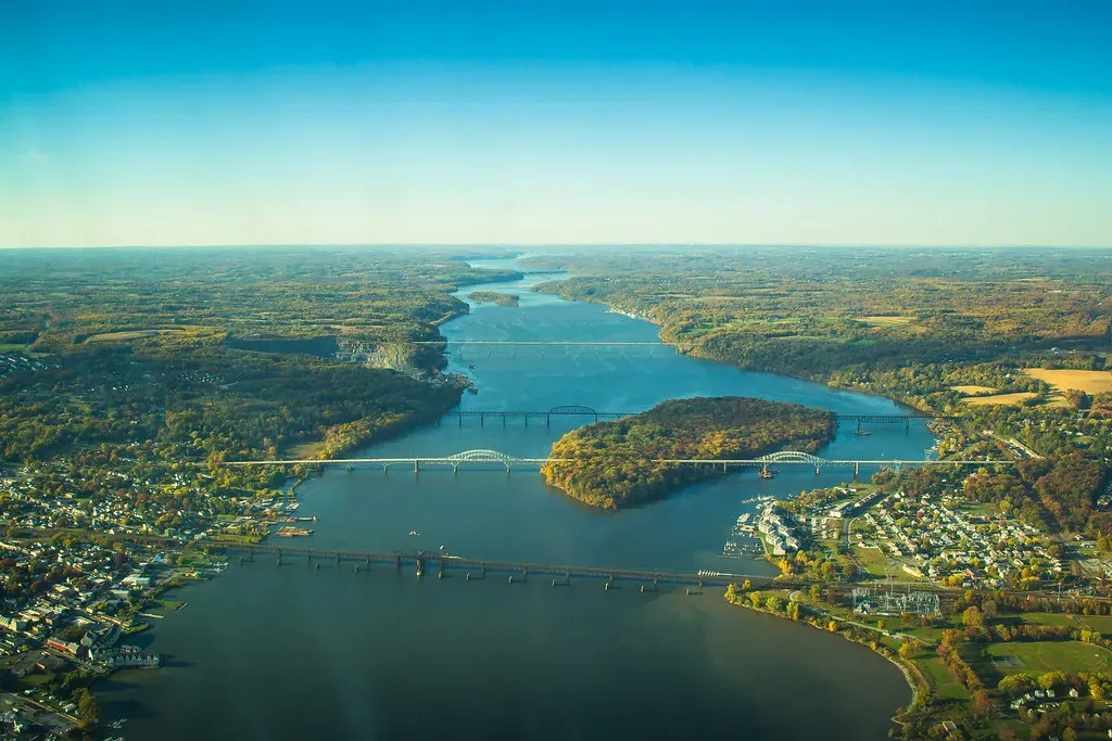 3. Susquehanna River (Pennsylvania and Maryland) (aaronmharrington, Flickr, CC BY-SA 2.0)