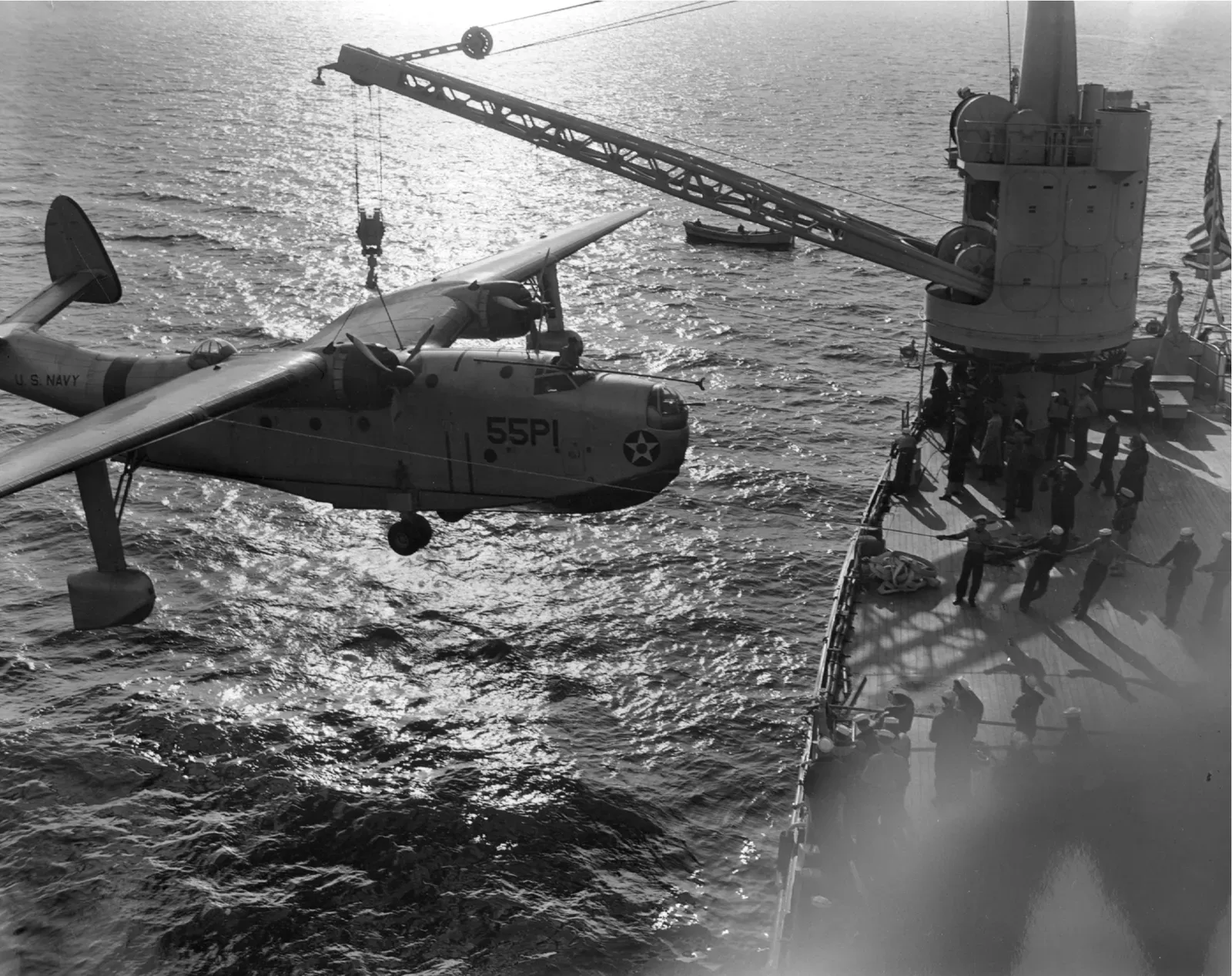 4. Flight 19’s Rescue Ship: A Search That Became Part of the Mystery (U.S. Navy National Naval Aviation Museum photo NNAM.1986.014.022, Public domain)