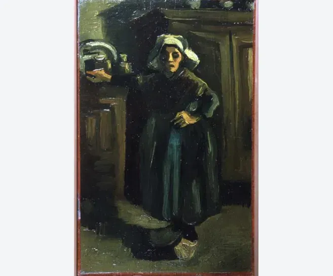 #7 - Van Gogh May Have Buried His Own Self-Portrait Under a Peasant Woman (Image Credits: Image-Wikiart/Public Domain)