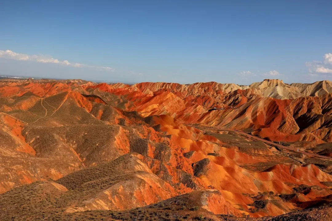 The Danxia “Rainbow” Mountains of China (Image Credits: Unsplash)