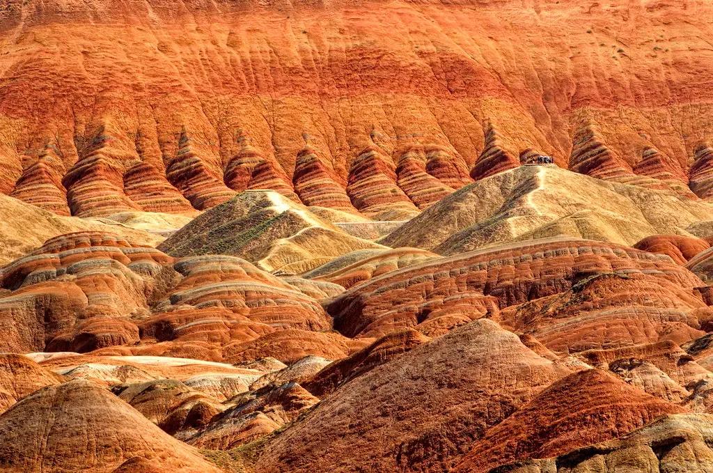 Zhangye Danxia Landform, China (Image Credits: Flickr)