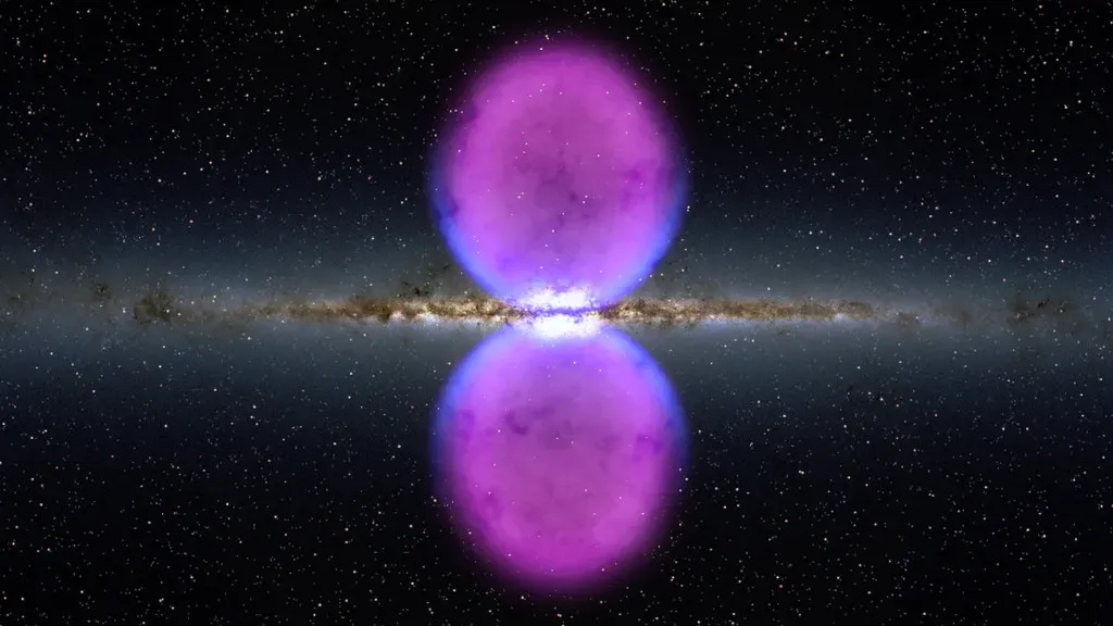 9. The Fermi Bubbles: Mystery Lobes Over Our Own Galaxy (NASA Goddard Photo and Video, Flickr, CC BY 2.0)