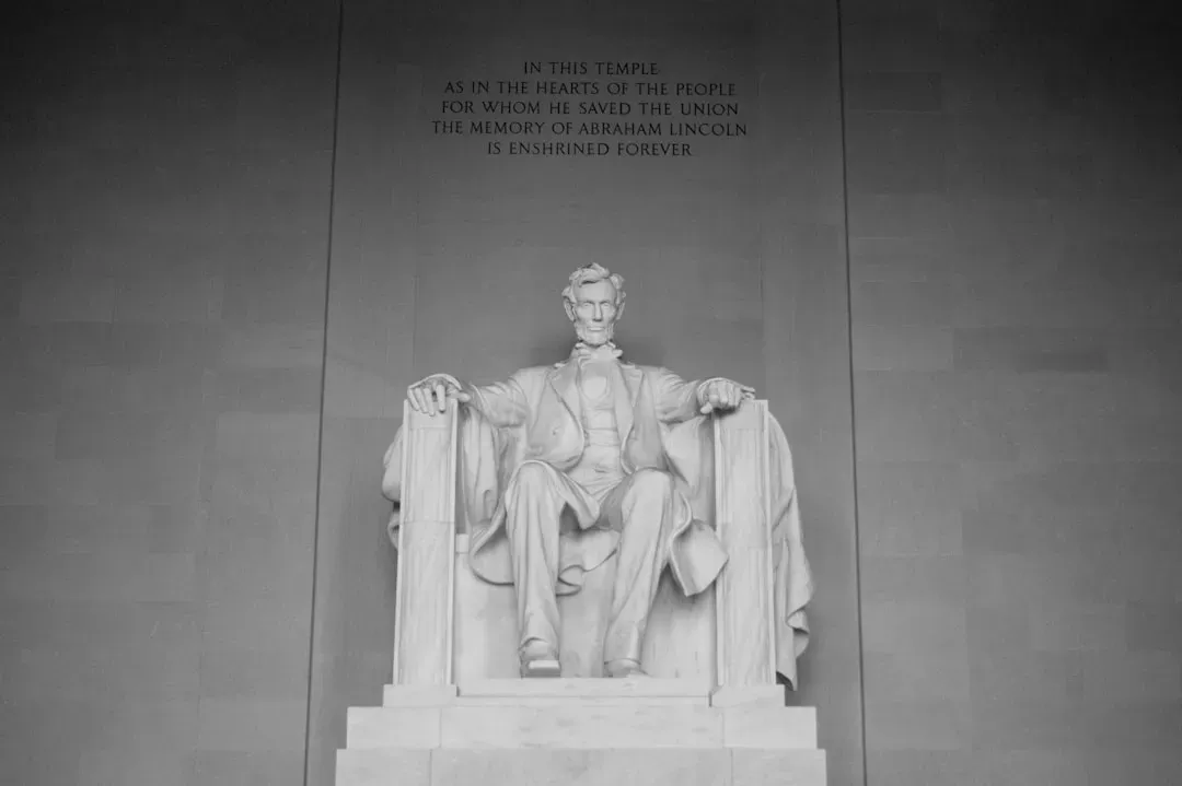 #13 - The Lincoln Memorial's "In This Temple" Inscription (Washington, D.C.) (Image Credits: Unsplash)