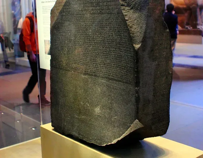 1. The Rosetta Stone and the Voice of Ancient Egypt (Image Credits: Flickr)