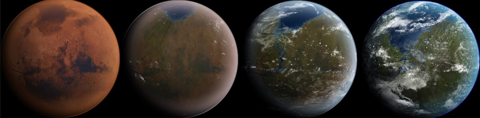 Terraforming Proposals: From Giant Mirrors to Engineered Microbes (Image Credits: Wikimedia)