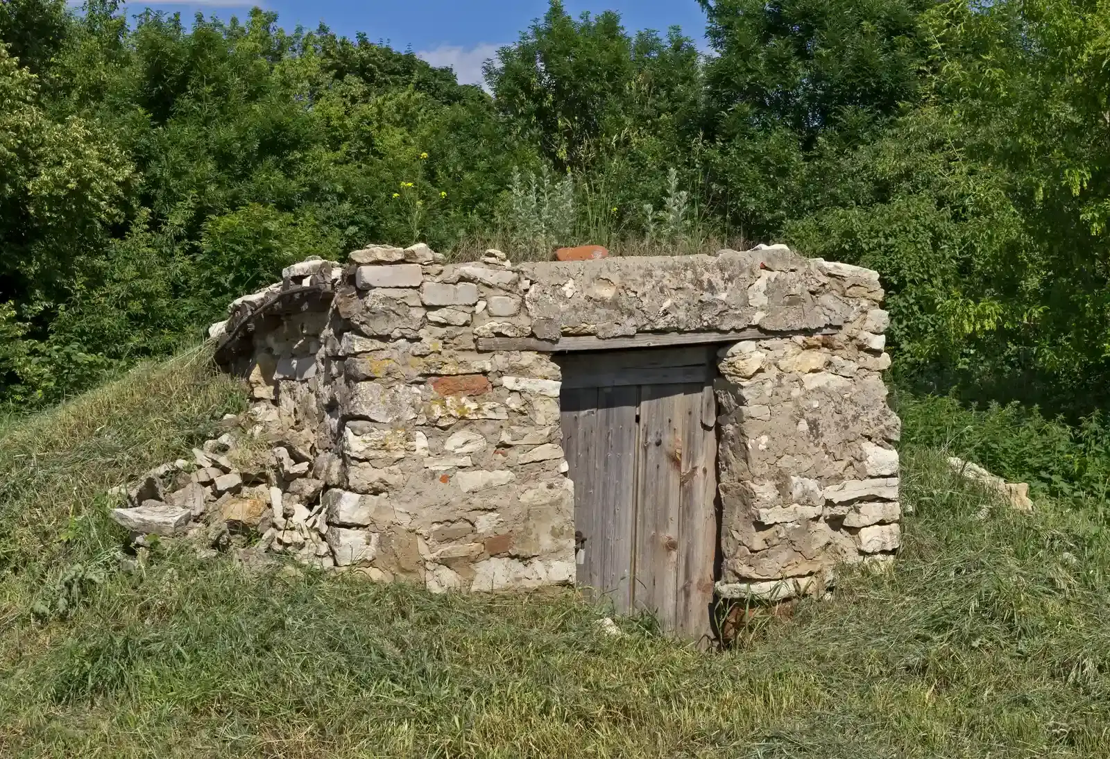 #1 Storing Roots and Grains in Cool Underground Cellars (By A.Savin, CC BY-SA 3.0)