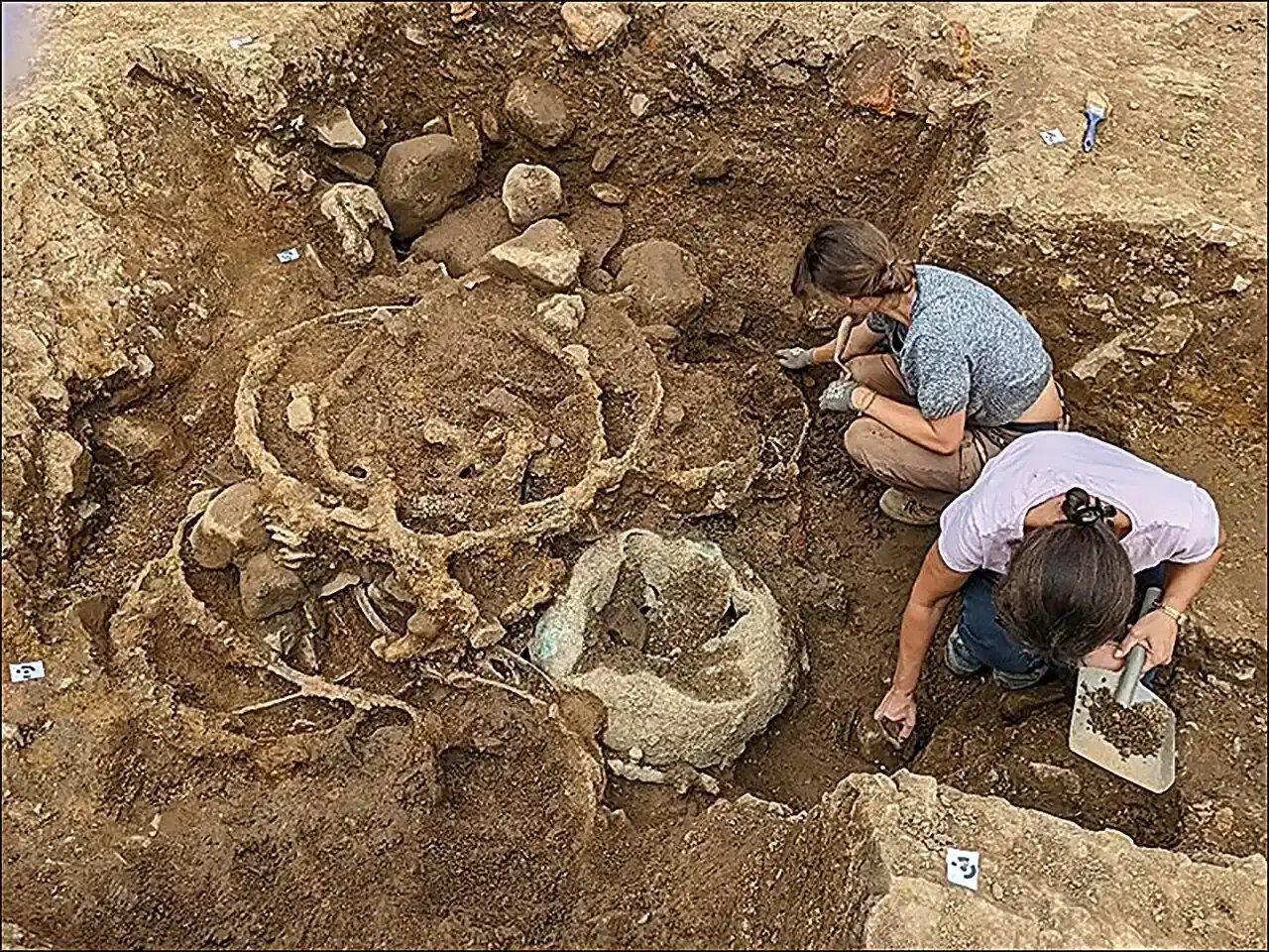 The Hoards That Sparked the Discovery (Image Credits: Durham University)