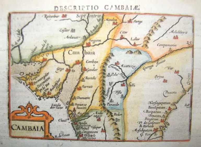 The Gulf of Cambay Structures: Civilization Before History? (Image Credits: Wikimedia)