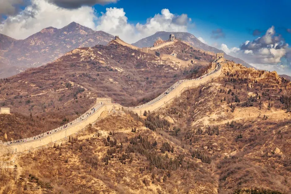 #7 – The Great Wall’s Wild Sections (China) (Image Credits: Pexels)