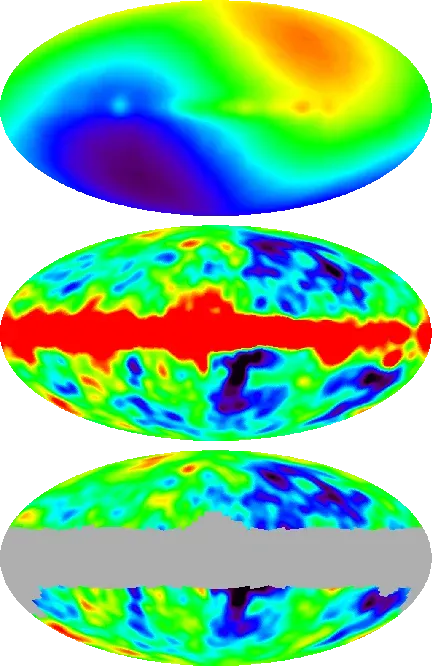 Comparing Old and New Cosmic Cartography (Image Credits: Wikimedia)