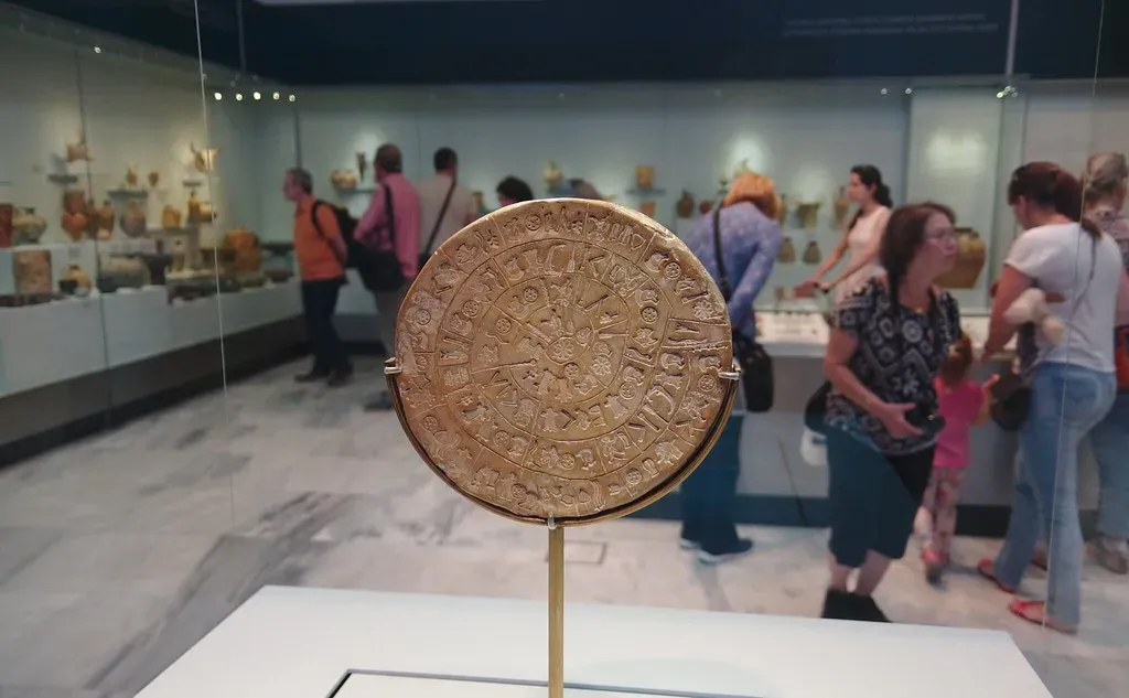 12. The Phaistos Disc: A Fired-Clay Mystery from Bronze Age Crete (DaracMarjal, Flickr, CC BY-SA 2.0)