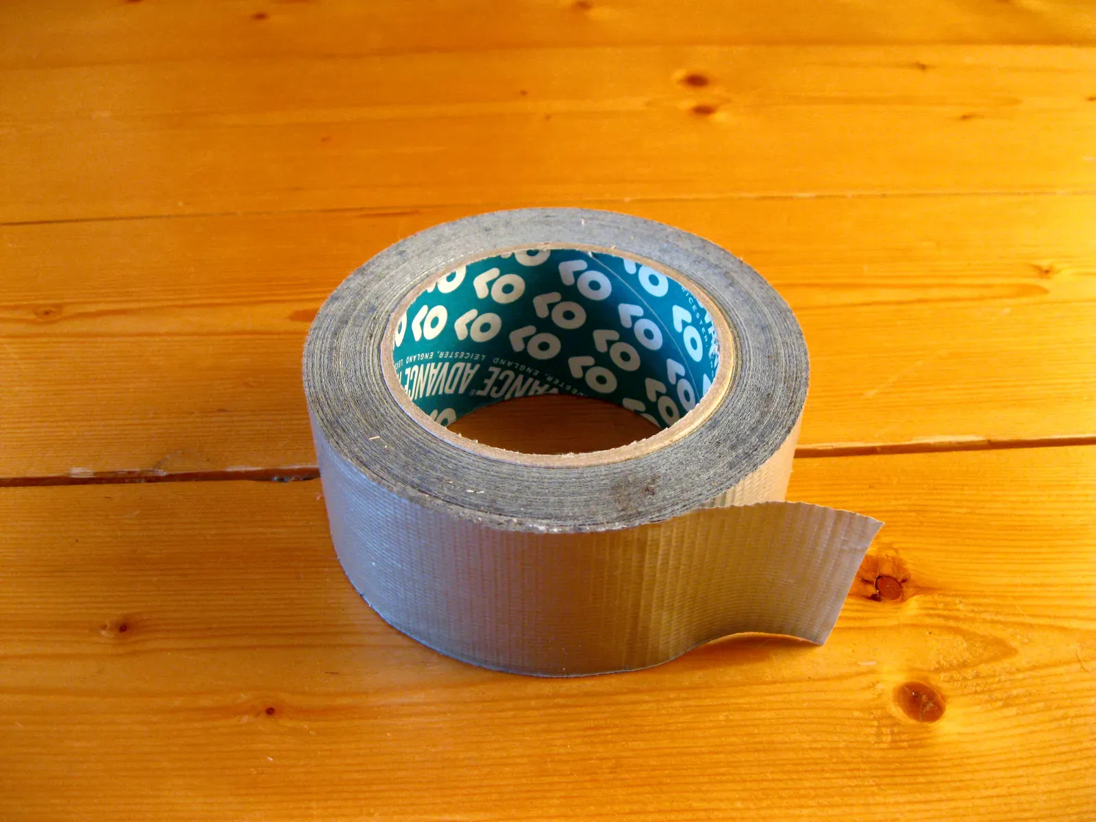 6. Duct Tape: Sticky Fabric with Hidden Muscle (By Santeri Viinamäki, CC BY-SA 4.0)